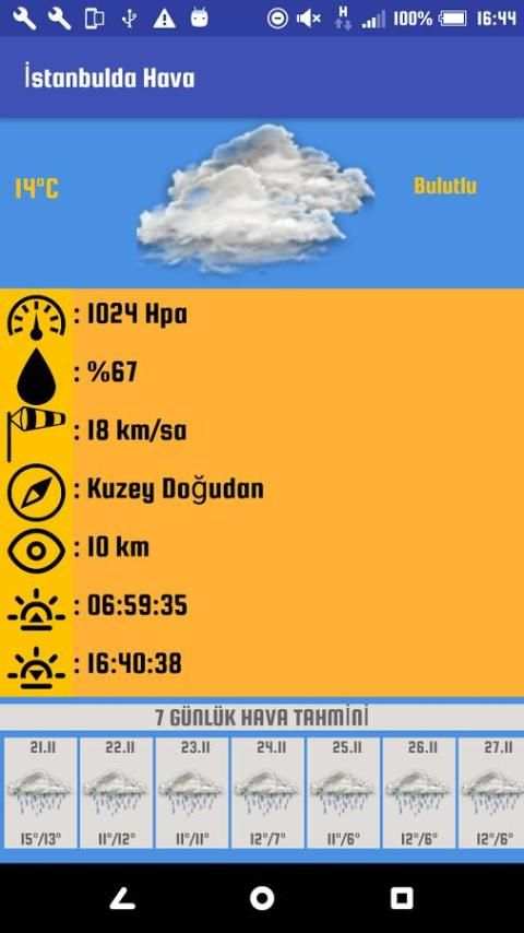 İstanbulda Hava screenshot 4