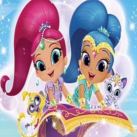 Flying Shimmer and Shine Dash скриншот 1