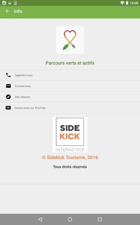 Parcours verts et actifs screenshot 1