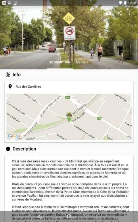 Parcours verts et actifs скриншот 2