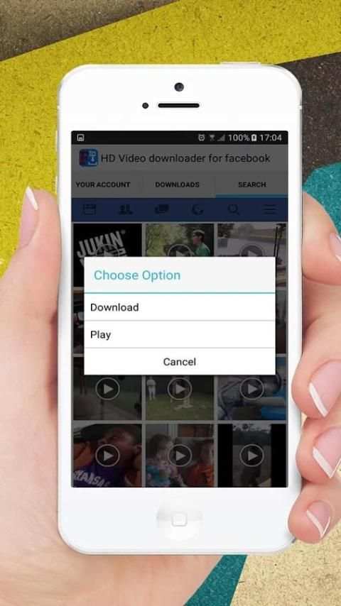 HD Video download for facebook screenshot 2