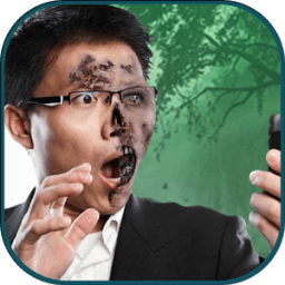 وجه مخيف برنامج تعديل الصور أيقونة