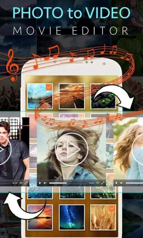 Photo Video Maker with Music स्क्रीनशॉट 2