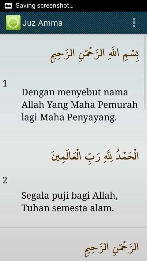 Juz Amma screenshot 3