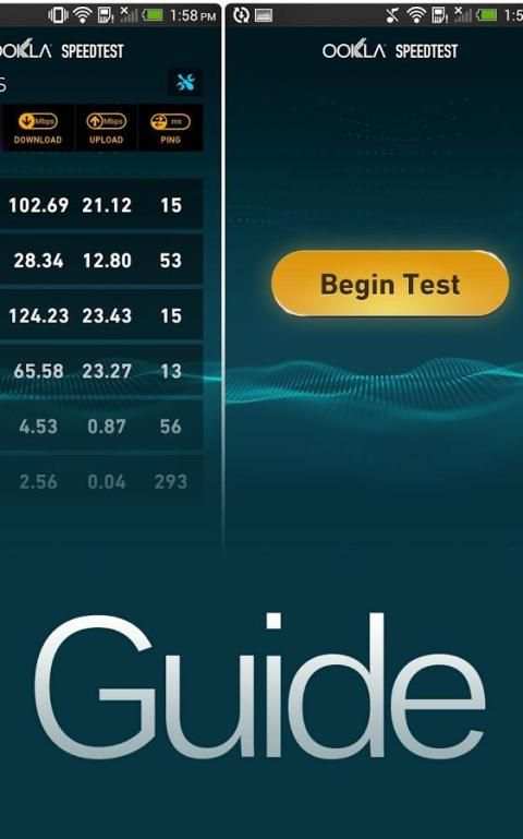 Free Speedtest.net Tip скриншот 1