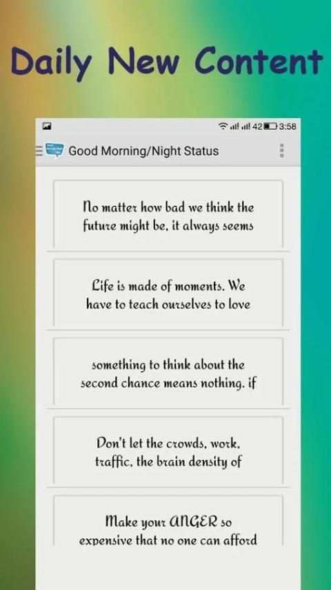 Good Morning/Night SMS скриншот 4