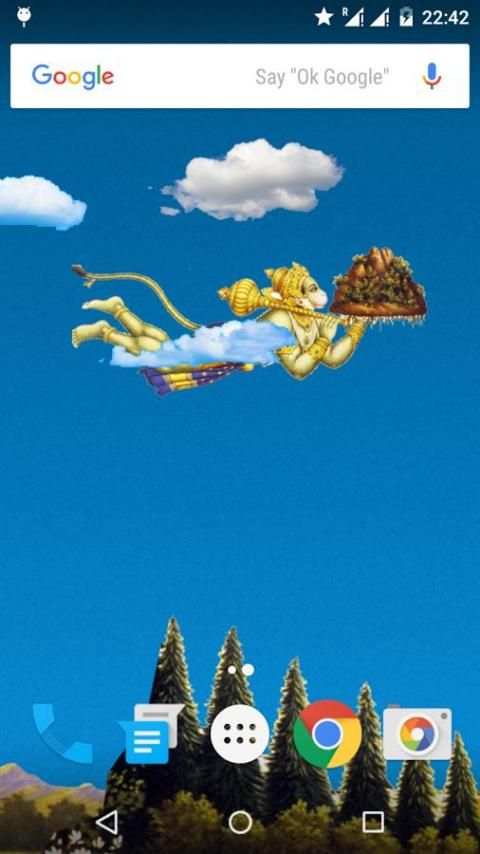 Jai Hanuman Live Wallpaper स्क्रीनशॉट 3