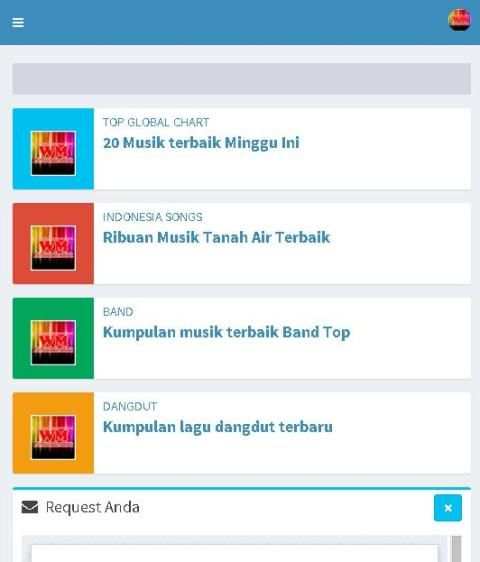 Waptrick Top Music screenshot 1