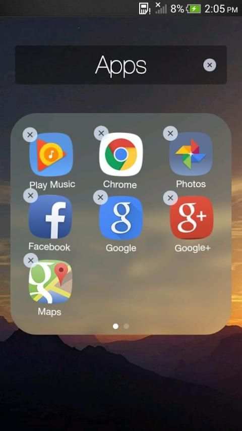 OS Launcher X for Android screenshot 2
