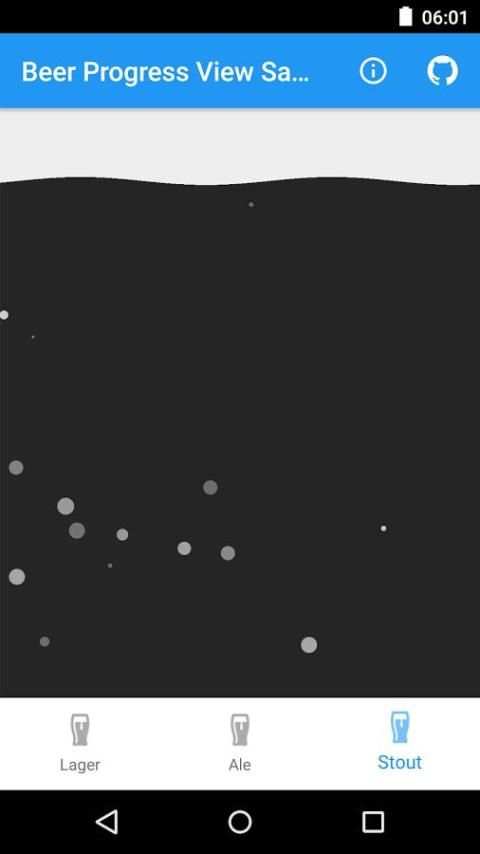 BeerProgressView Demo screenshot 1