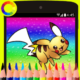 Coloring Cartoon Book Art Game आइकन