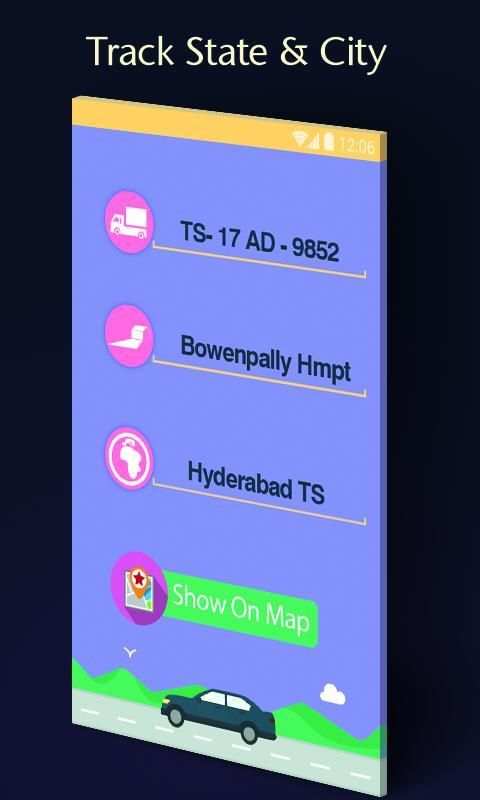 Vehicle number address tracker 6 تصوير الشاشة