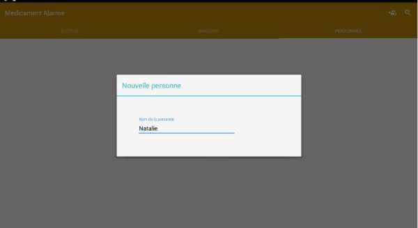 Médicament alert screenshot 3