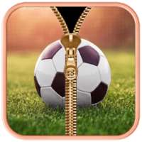 Football Zipper Lock Screen on 9Apps