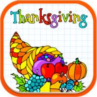 Thanksgiving Coloring Pages on 9Apps