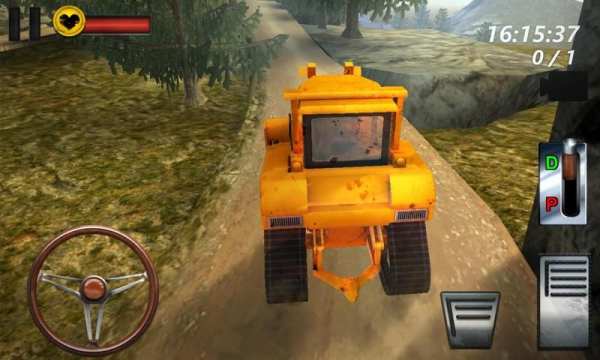 Bulldozer Drive 3D Hill Mania स्क्रीनशॉट 2