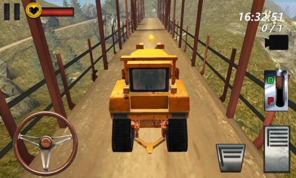 Bulldozer Drive 3D Hill Mania स्क्रीनशॉट 3