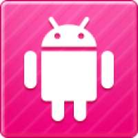 Pink Glow GO Launcher EX theme on 9Apps