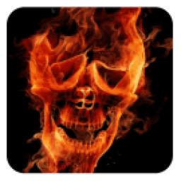 Flaming Skull icon