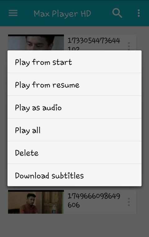 Max Player: Play Full HD Video 7 تصوير الشاشة