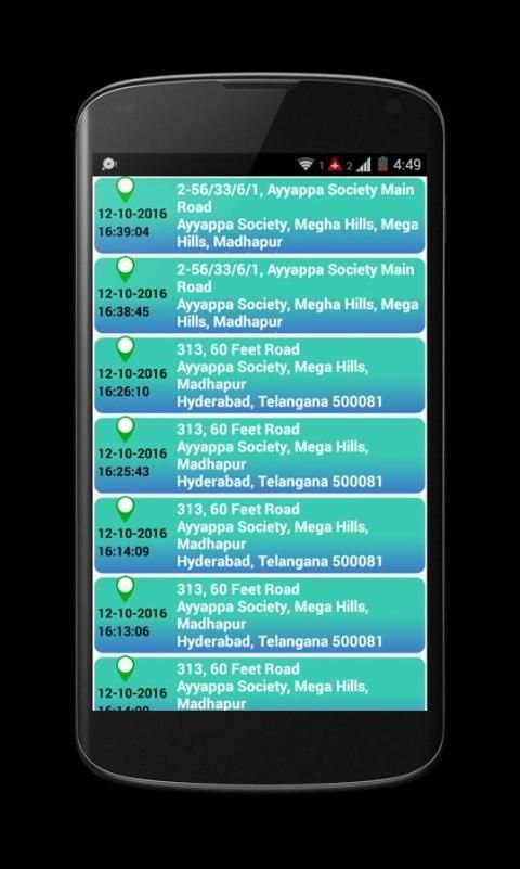 Ponsel Lokasi Tracker screenshot 7