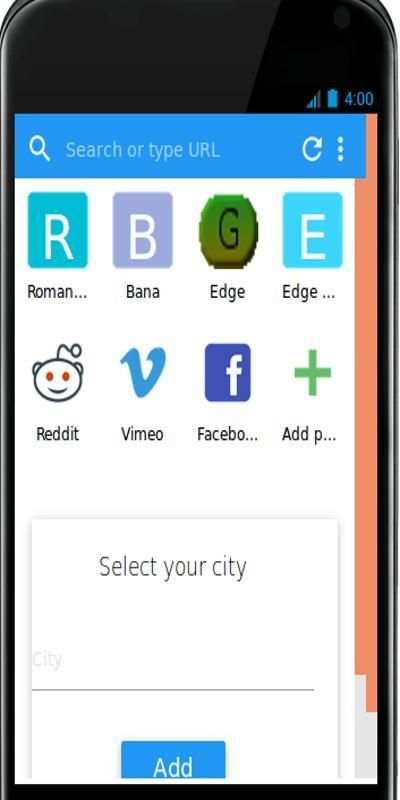 Edge Mini Browser 1 تصوير الشاشة