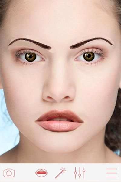Beautiful Makeup Camera Editor स्क्रीनशॉट 1