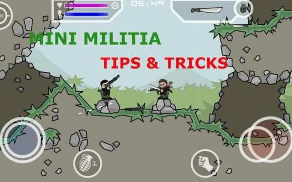 Guide for Mini Militia Doodle स्क्रीनशॉट 1