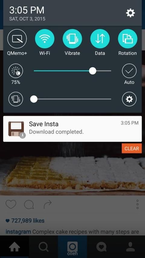 instaSave - Save instagram 4 تصوير الشاشة