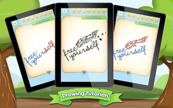 How To Draw Tattoos Fonts 5 تصوير الشاشة