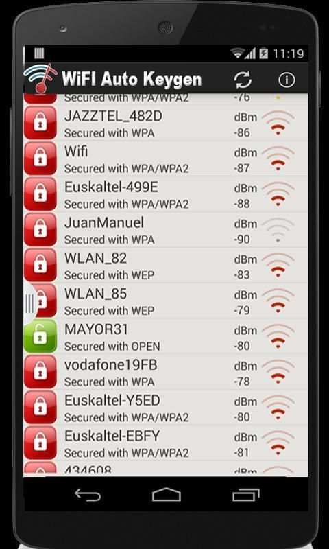 WiFi KeyGen: Key Finder screenshot 4