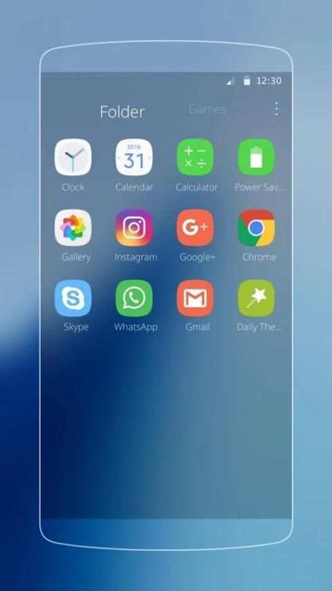 Tema untuk Samsung Note5 screenshot 2