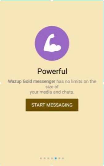 Watsapp Gold Messenger screenshot 3
