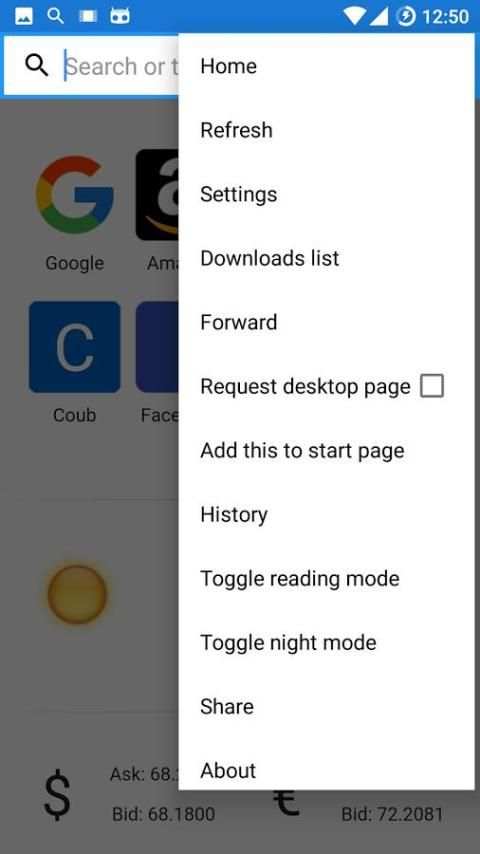 5G Internet Browser screenshot 2