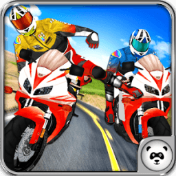سباق دراجات حيلة متسابق 3D أيقونة