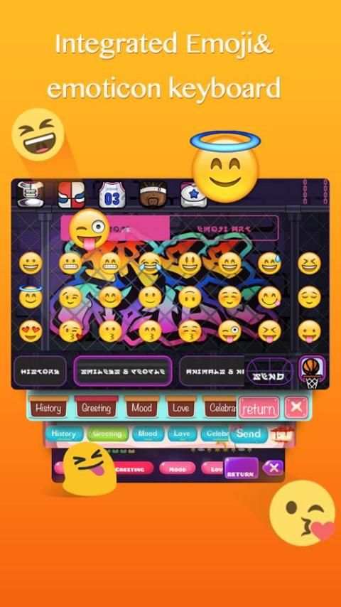 Swipe Keyboard - fast typing screenshot 1