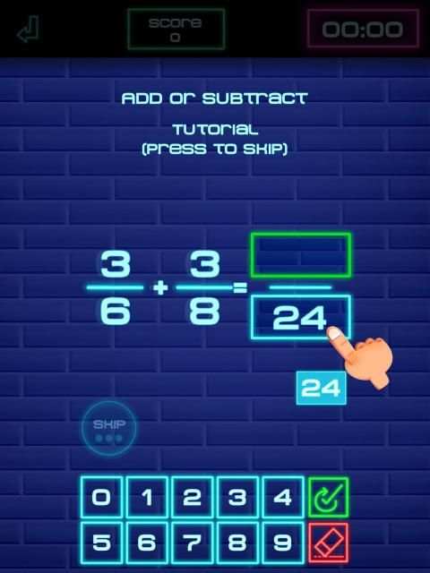 Fraction Challenge: Math games स्क्रीनशॉट 19