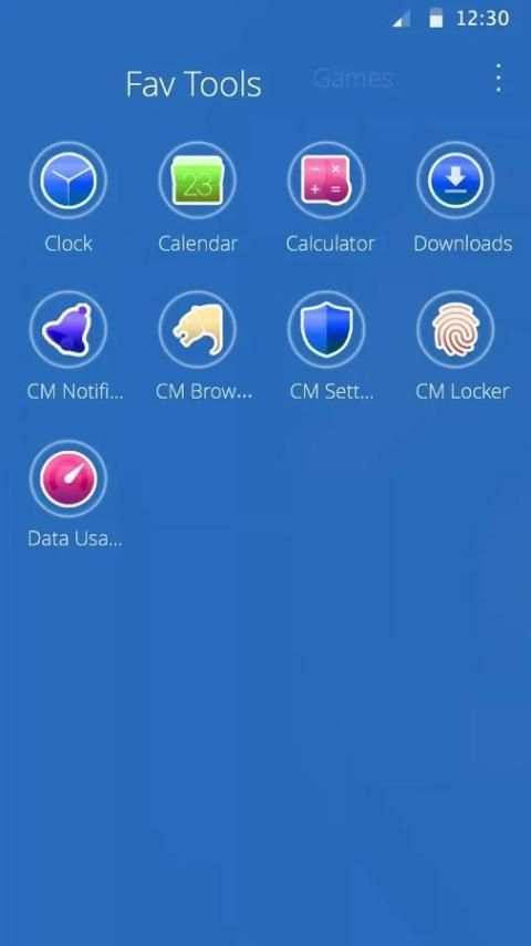 Locker CM Launcher theme स्क्रीनशॉट 2
