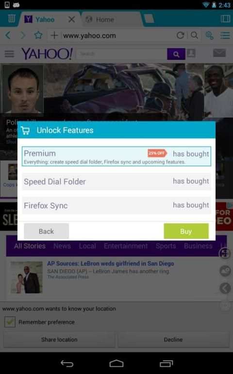 Boat Browser للهواتف اللوحية 3 تصوير الشاشة