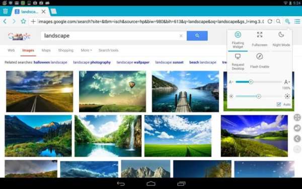 Boat Browser для планшетов скриншот 9