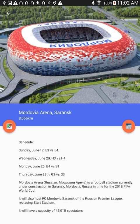 MapCo Guide: 2018 World Cup 3 تصوير الشاشة