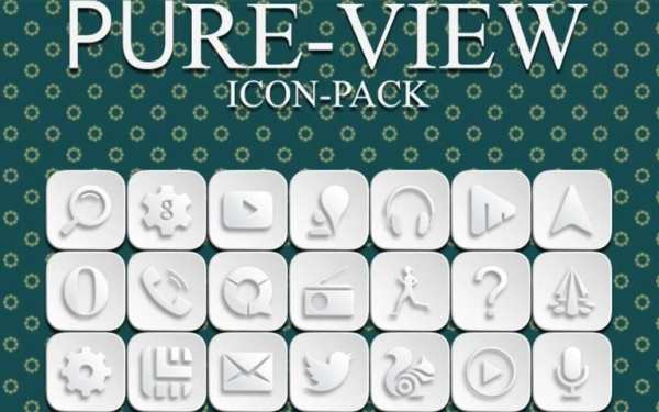 PureView - icon pack स्क्रीनशॉट 3