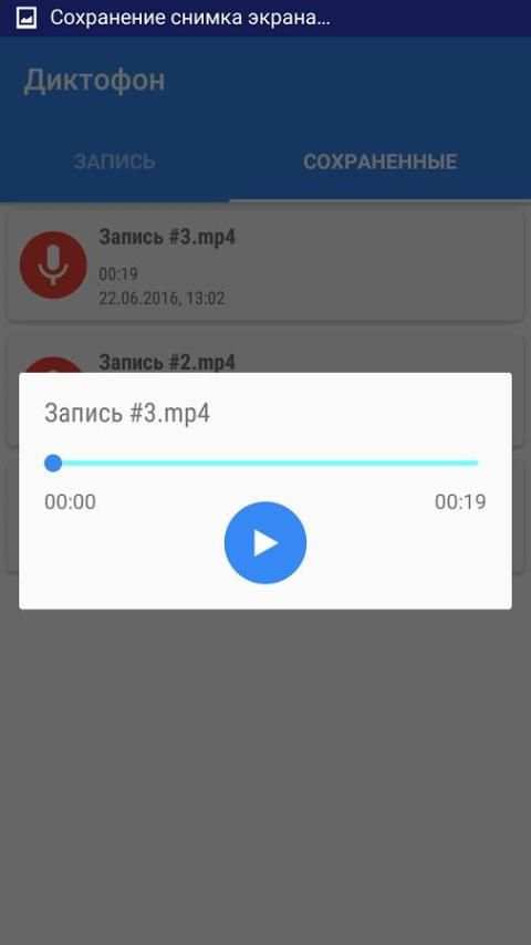 Деловой диктофон screenshot 3