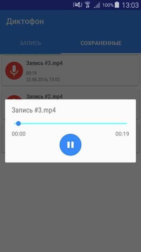 Деловой диктофон screenshot 2
