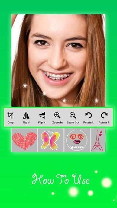 إضافة سلك الأسنان لصورك скриншот 1