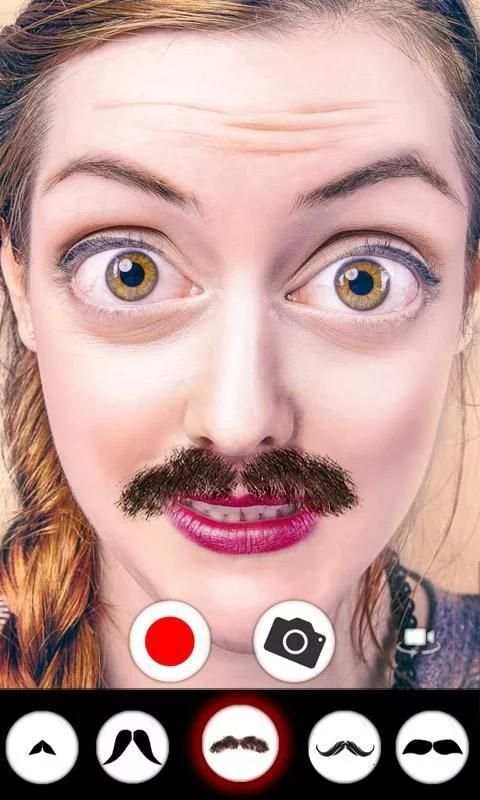 {i}Mustache: camera lenses screenshot 3