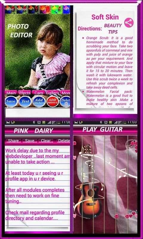 Pink World 7 تصوير الشاشة