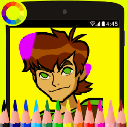 ikon Coloring Cartoon &amp; Anime Games