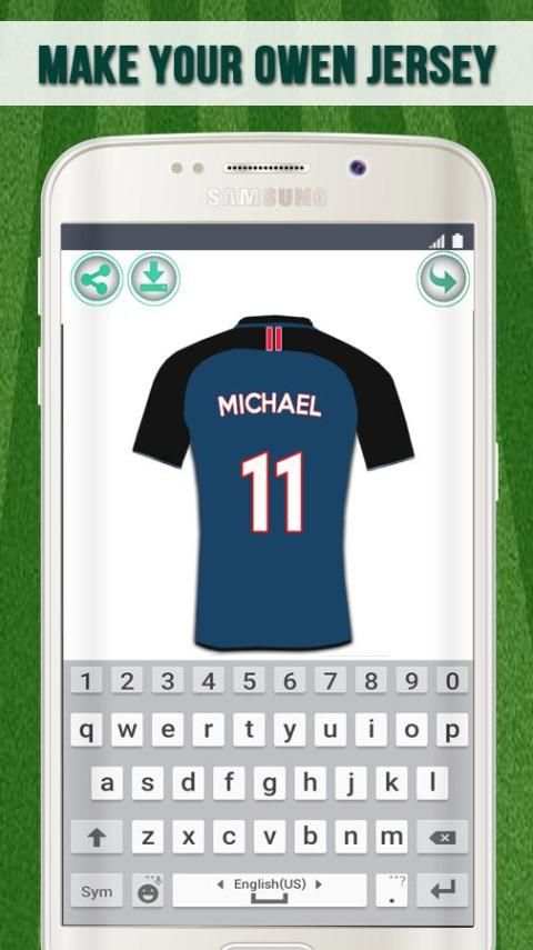 Name in Football Jersey Joke screenshot 3