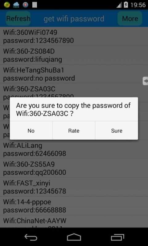 Wifi Password screenshot 1